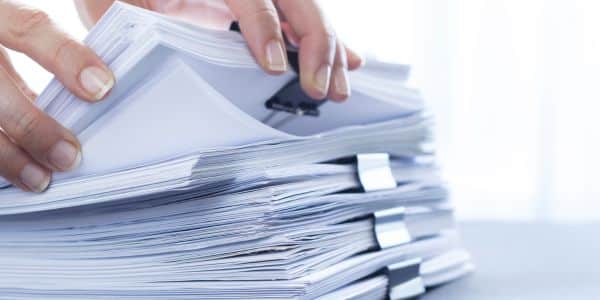 conserver ses documents d'entreprise papier